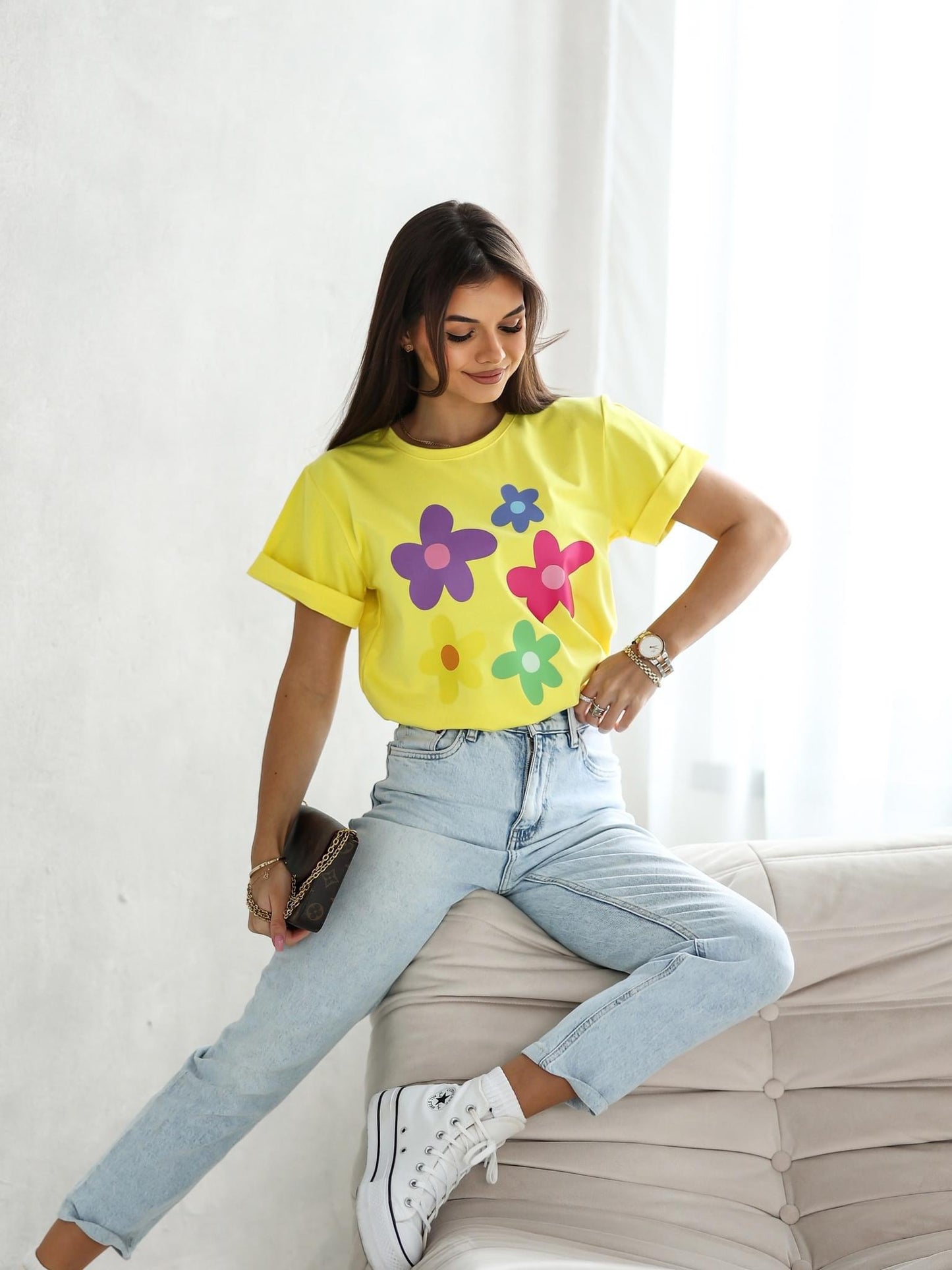 Tricou Groovy Flowers