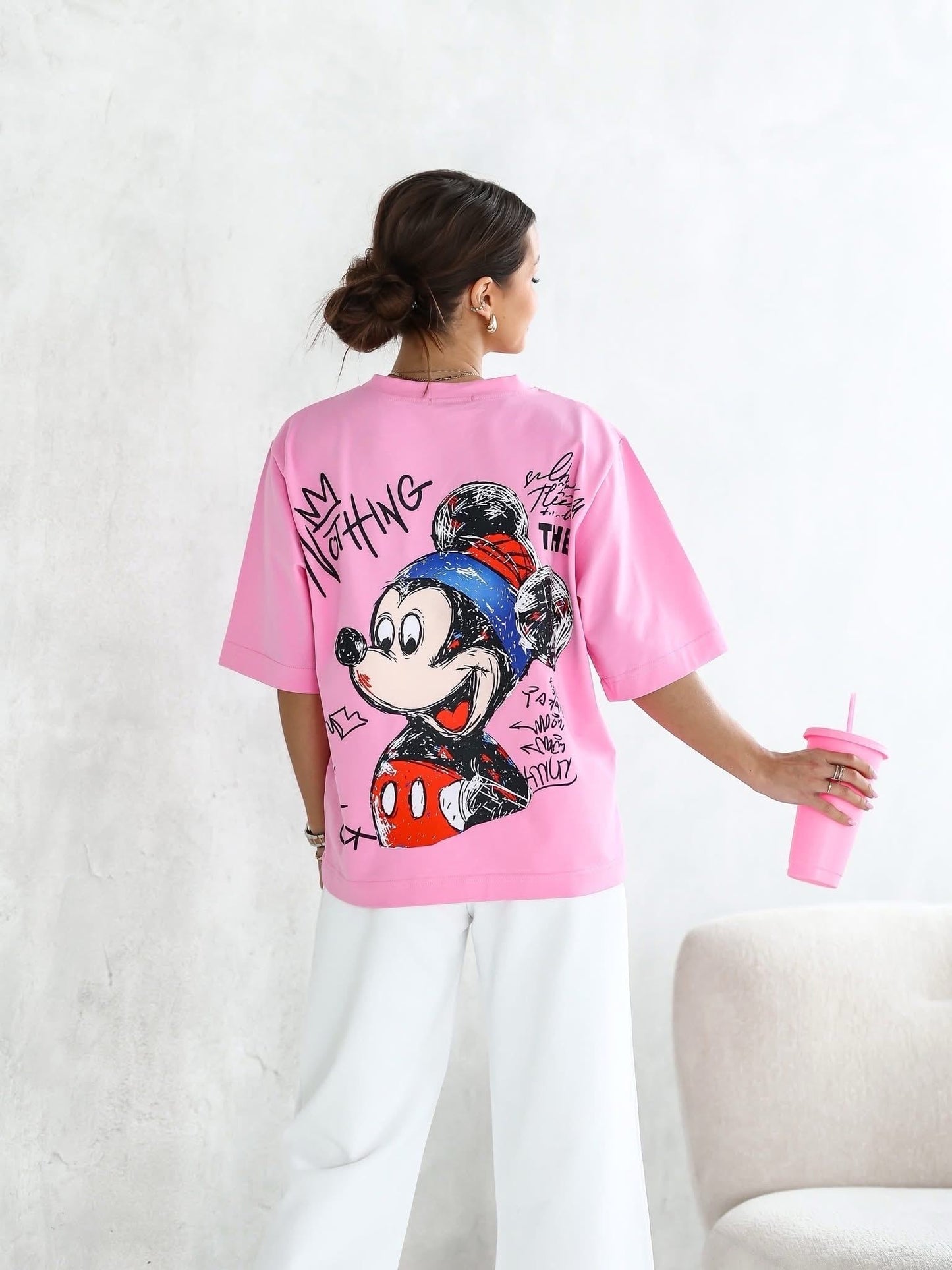 Tricou Street Mickey supradimensionat