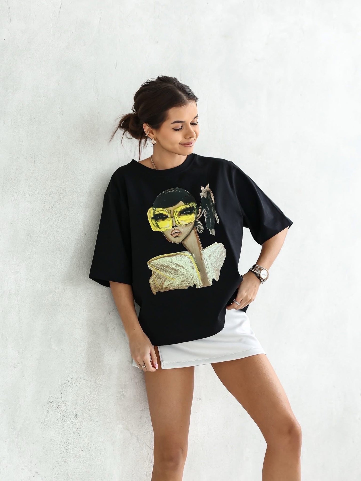 Tricou supradimensionat Bold Attitude
