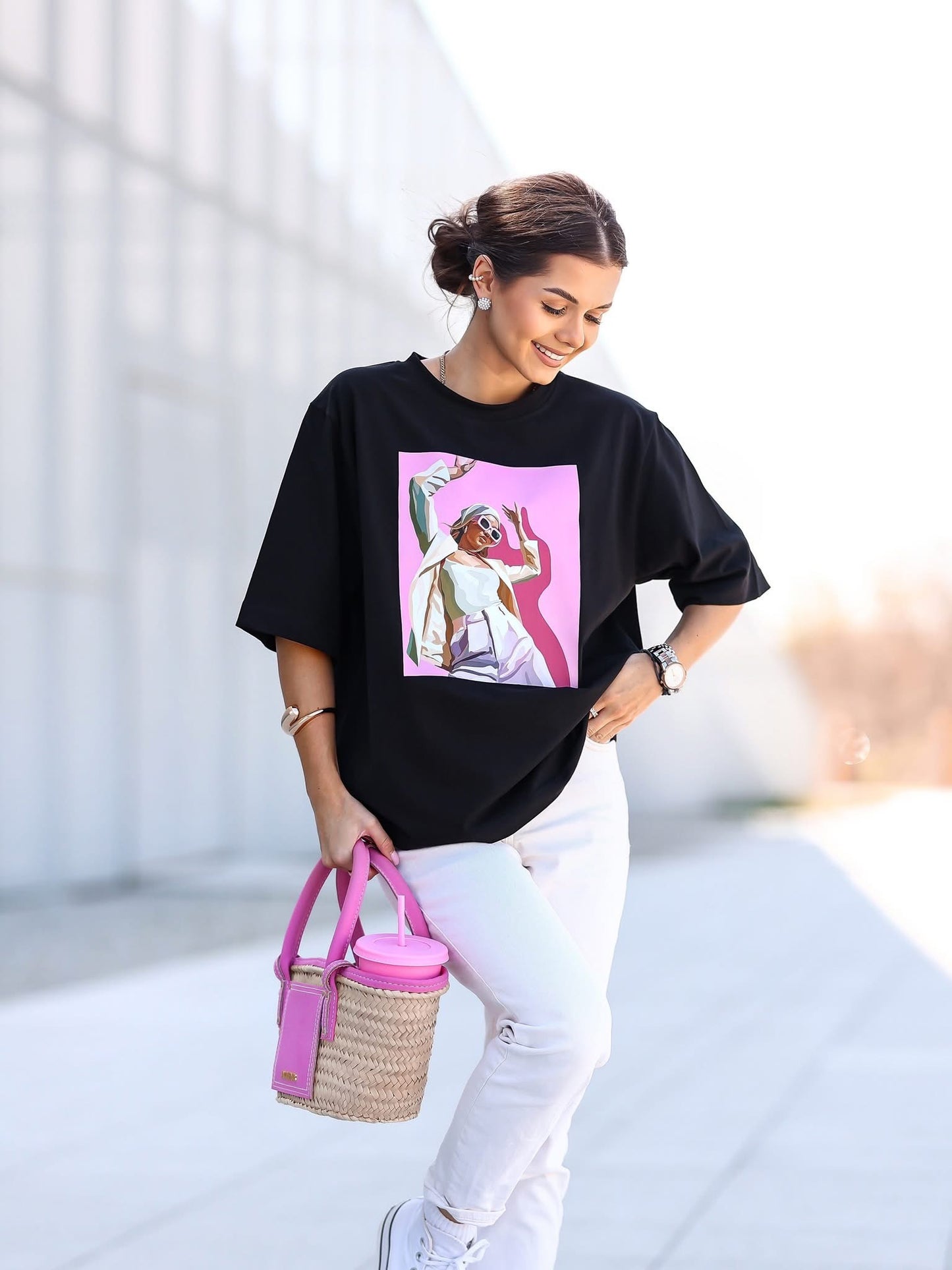 Tricou Urban Muse supradimensionat