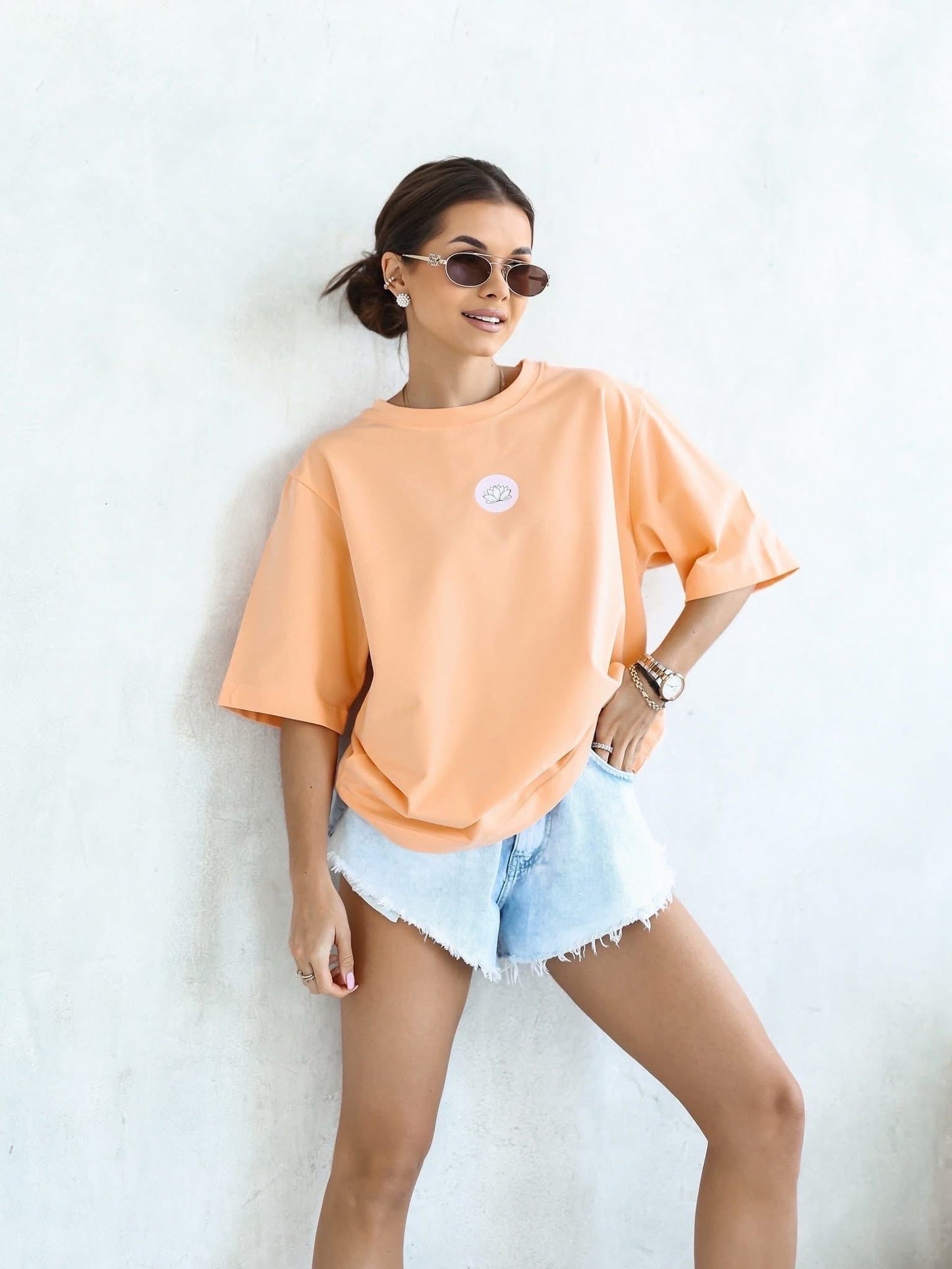 Tricou Lotus Mood Oversize