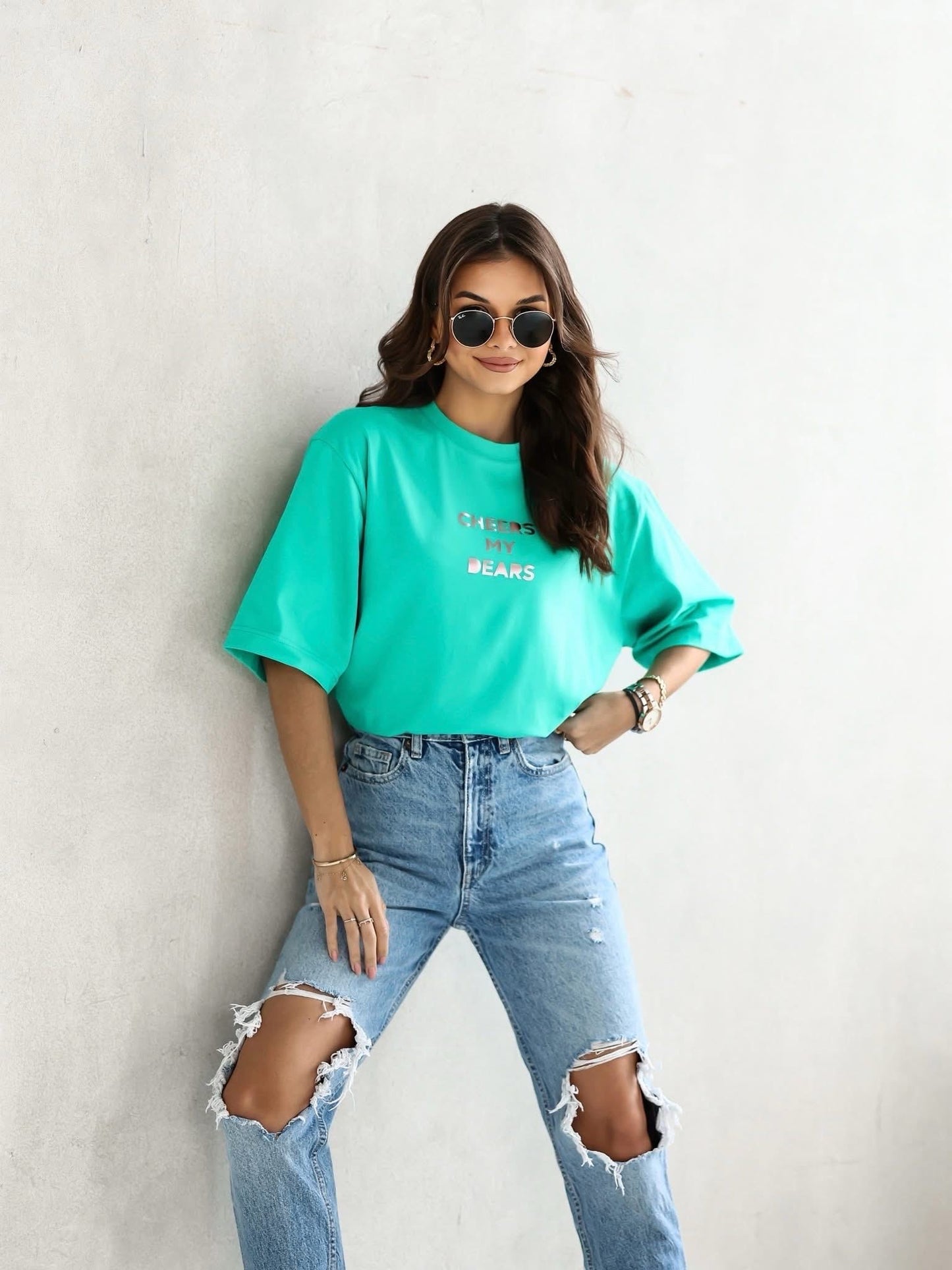 Tricou Cheers Tee supradimensionat