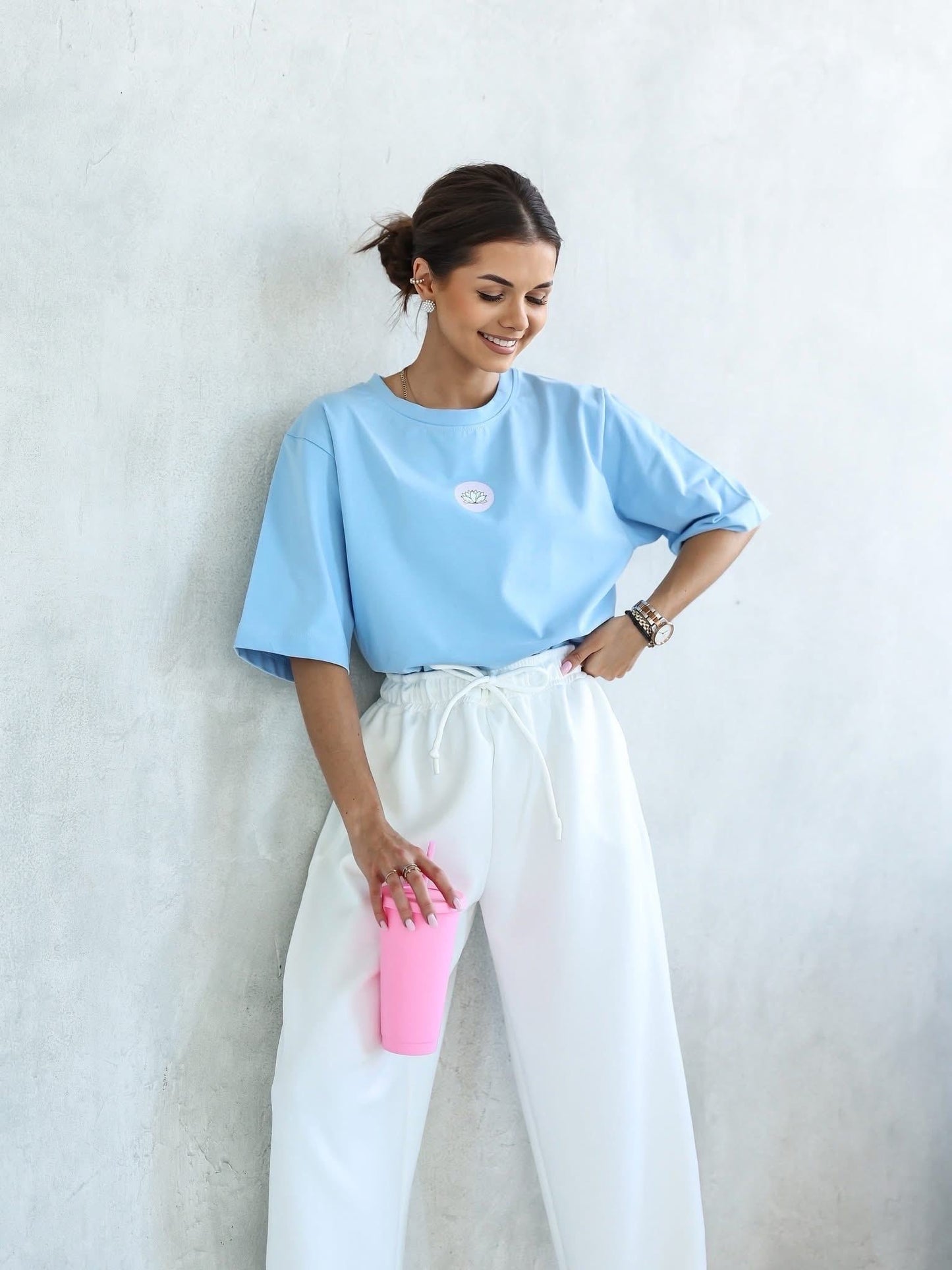 Tricou Lotus Mood Oversize