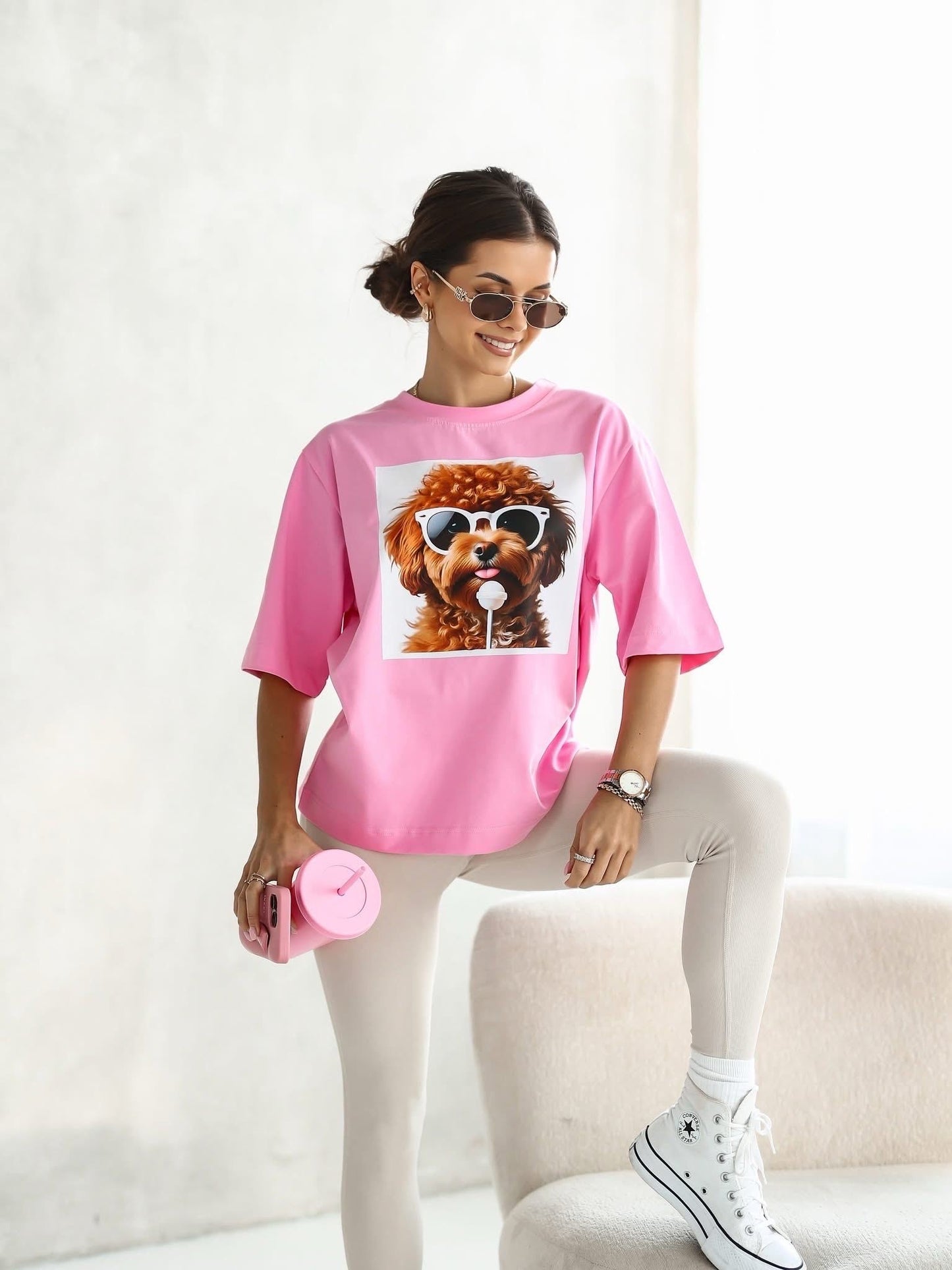 Tricou Cool Pup supradimensionat