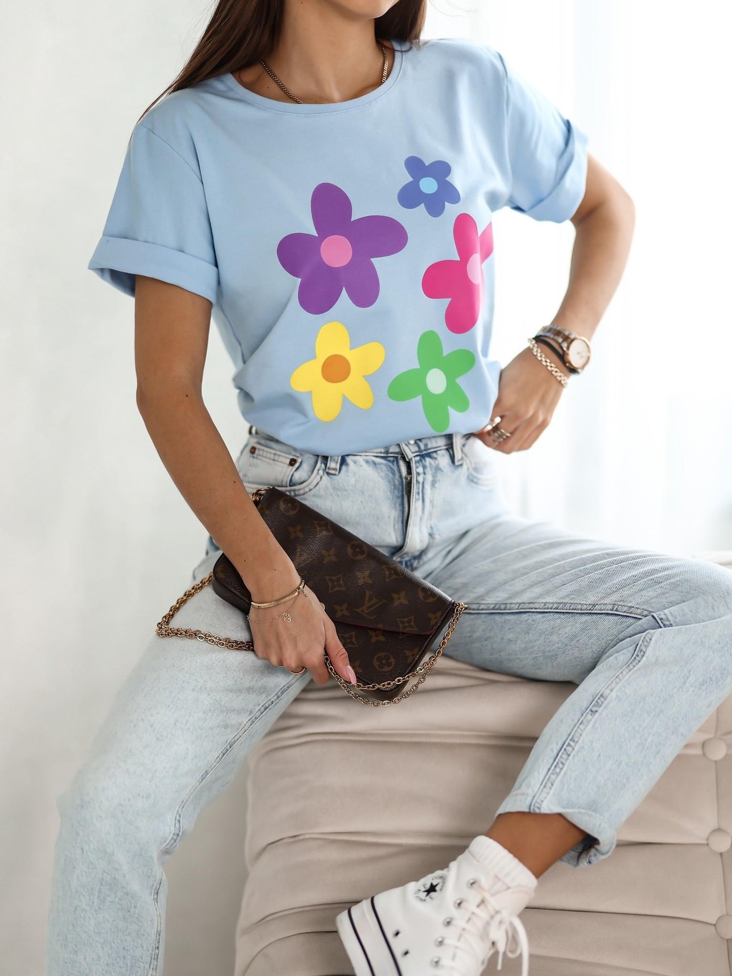 Tricou Groovy Flowers