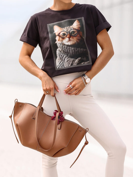 Tricou cu pisică