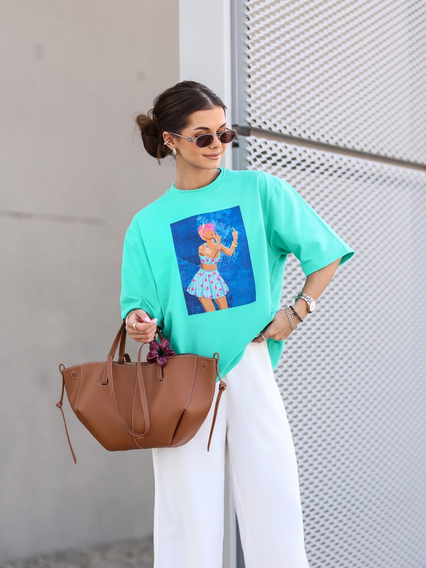 Tricou Tropic Mood Oversize
