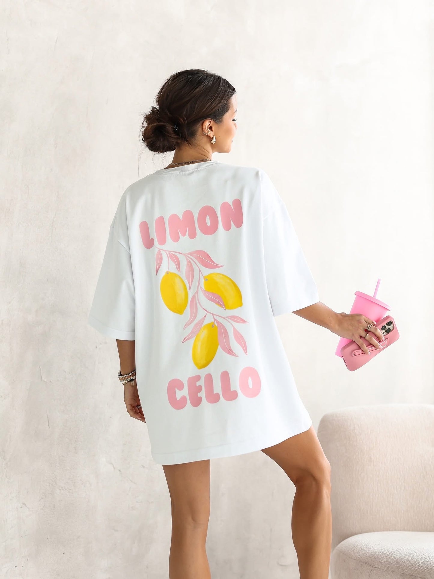 Tricou supradimensionat Limoncello