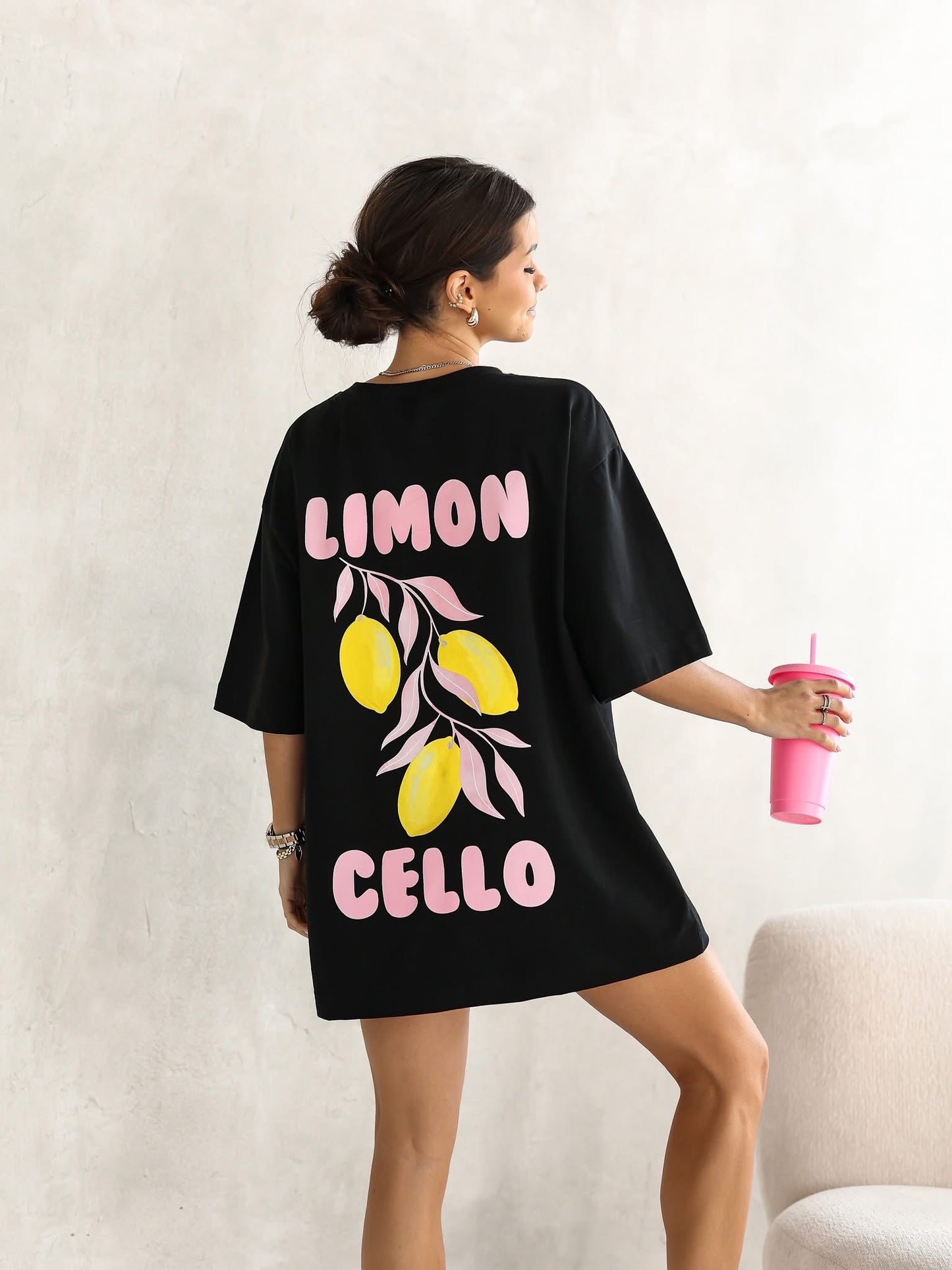 Tricou supradimensionat Limoncello
