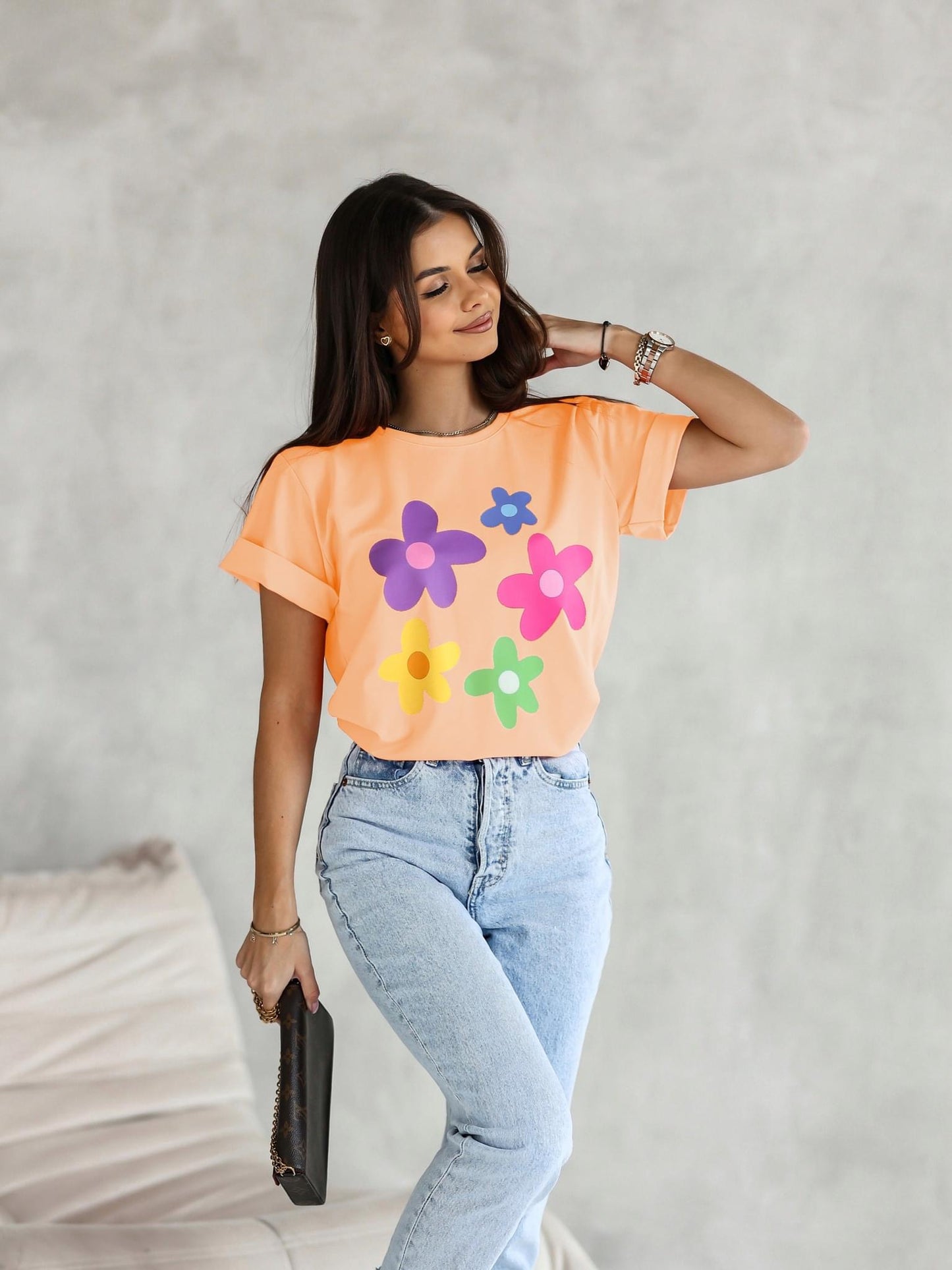 Tricou Groovy Flowers