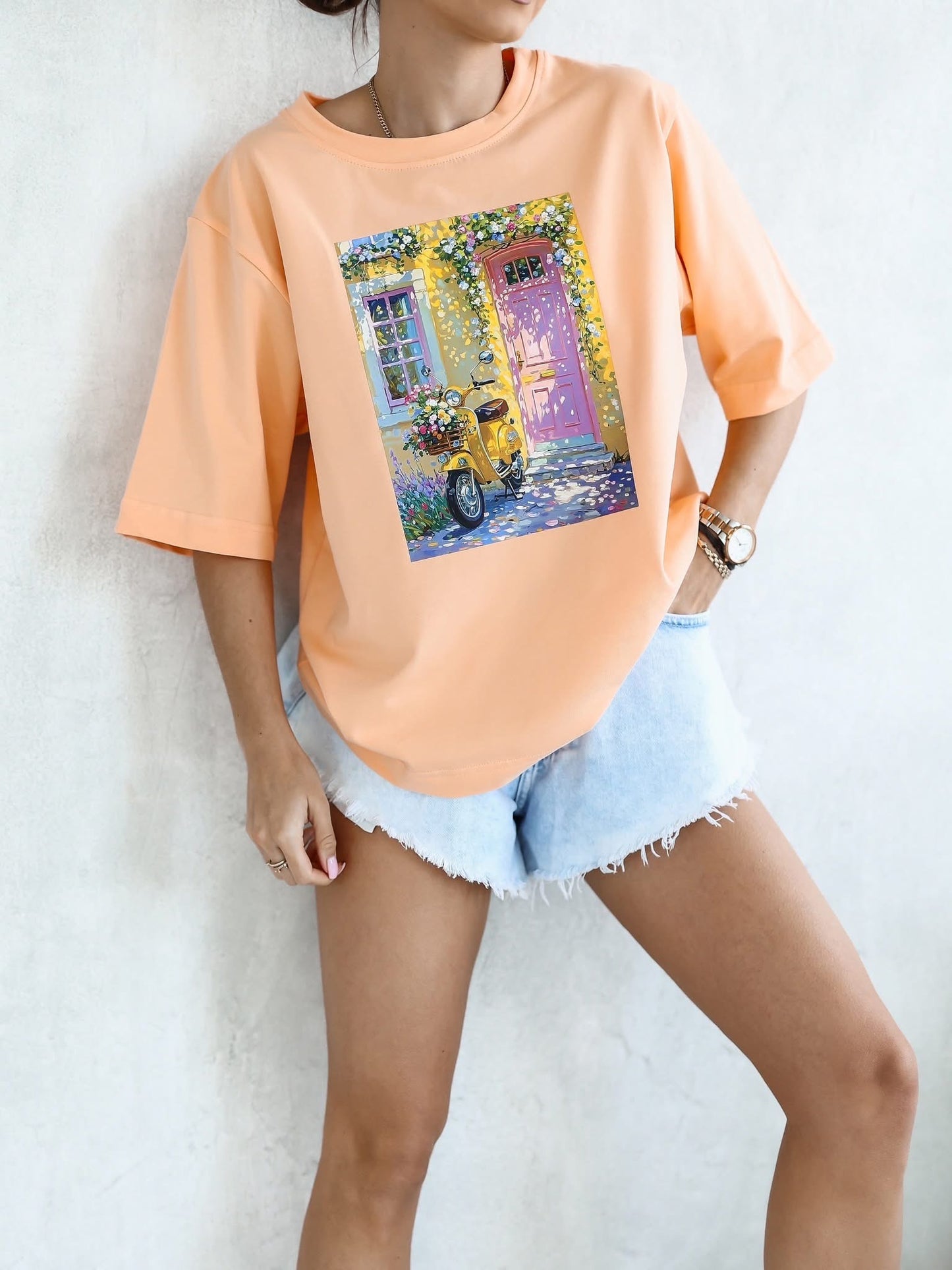 Tricou Italian Escape Oversize
