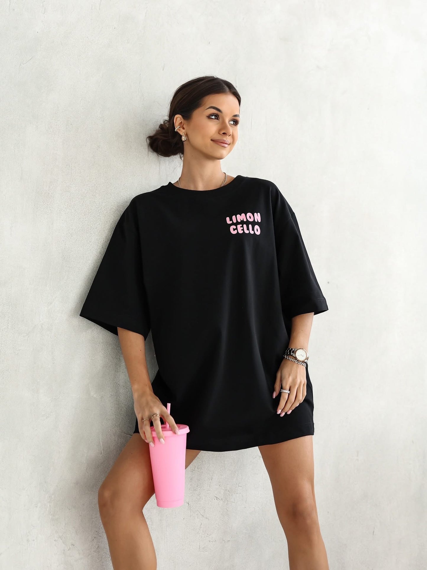 Tricou supradimensionat Limoncello