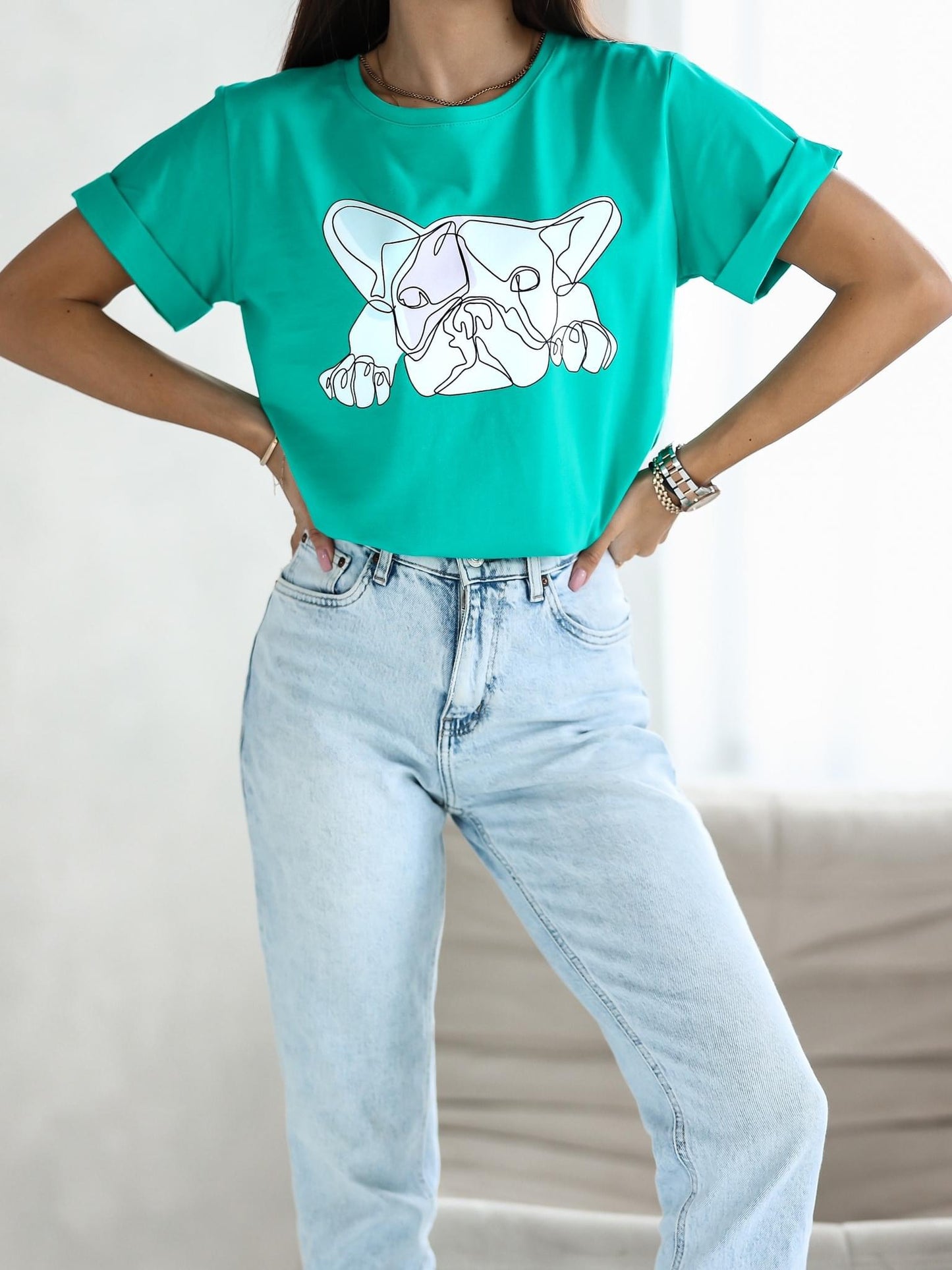 Tricou Frenchie Line