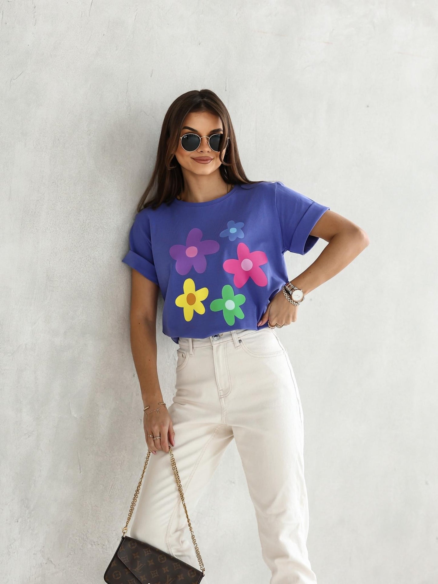 Tricou Groovy Flowers