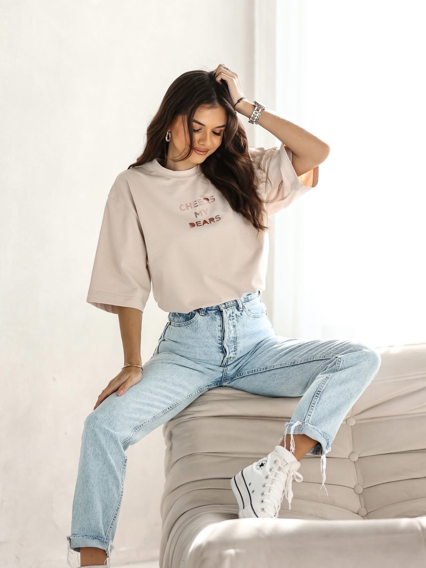 Tricou Cheers Tee supradimensionat