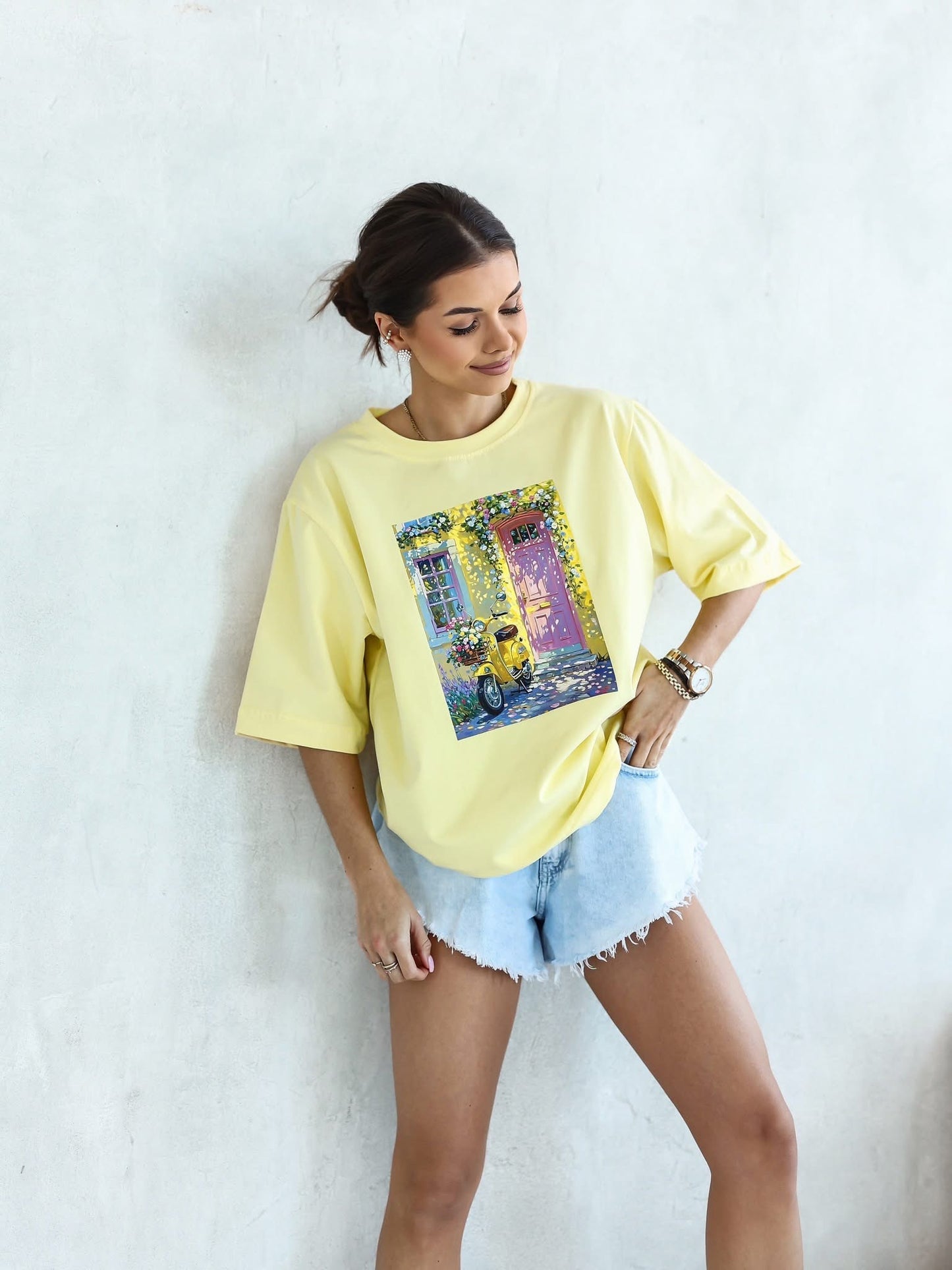 Tricou Italian Escape Oversize