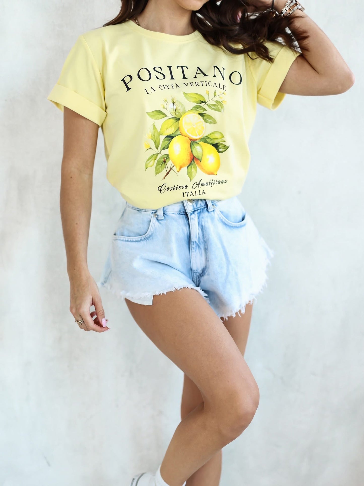 Tricou cu lămâie