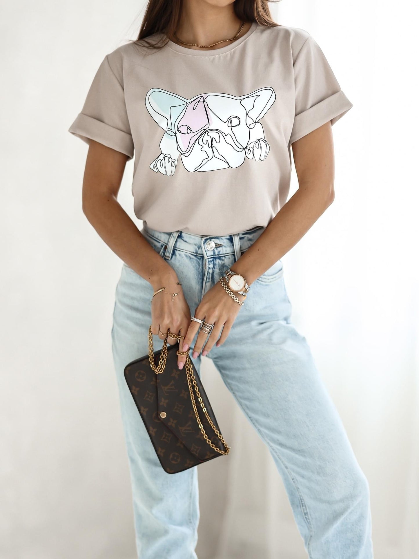 Tricou Frenchie Line