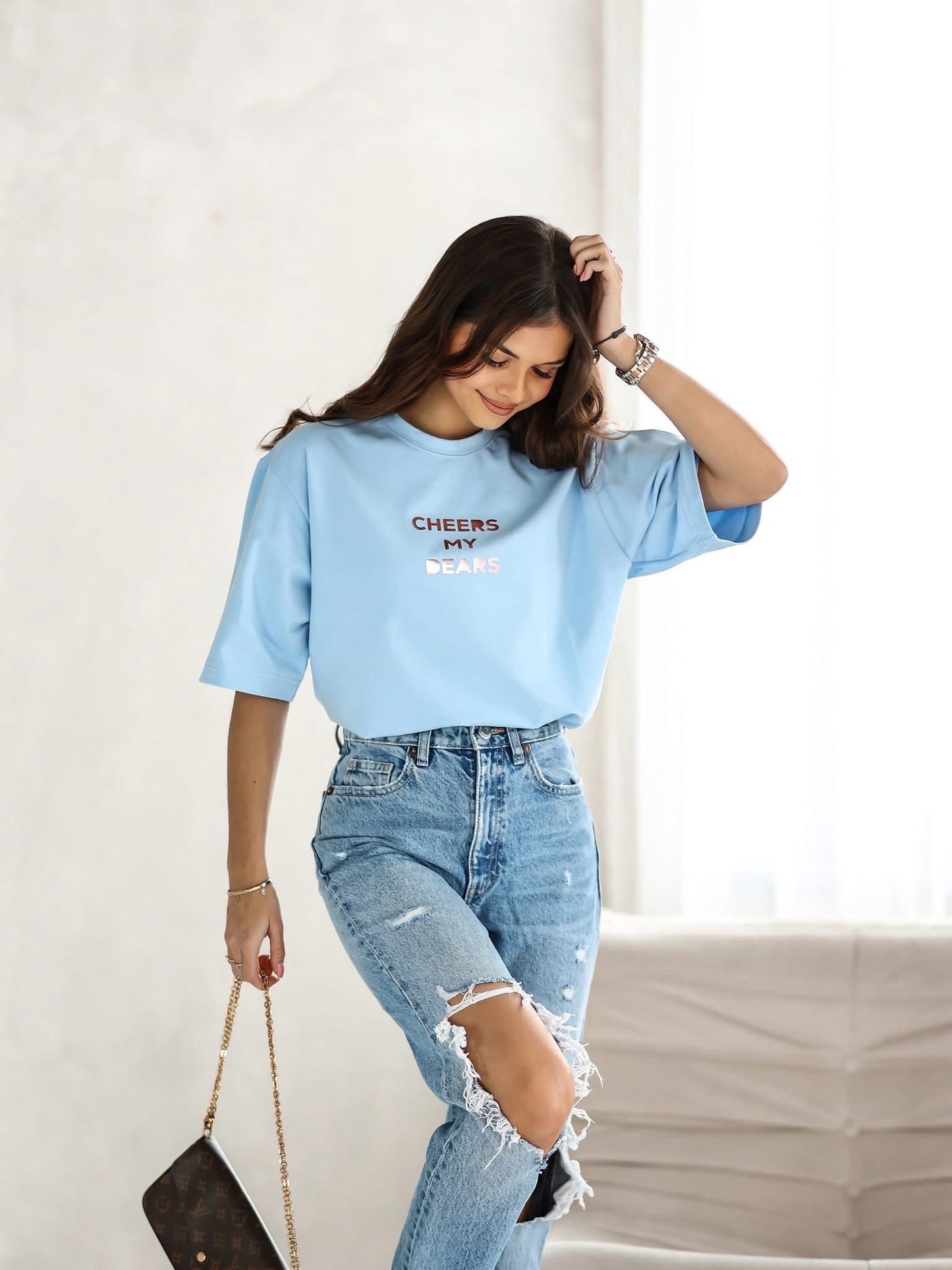 Tricou Cheers Tee supradimensionat
