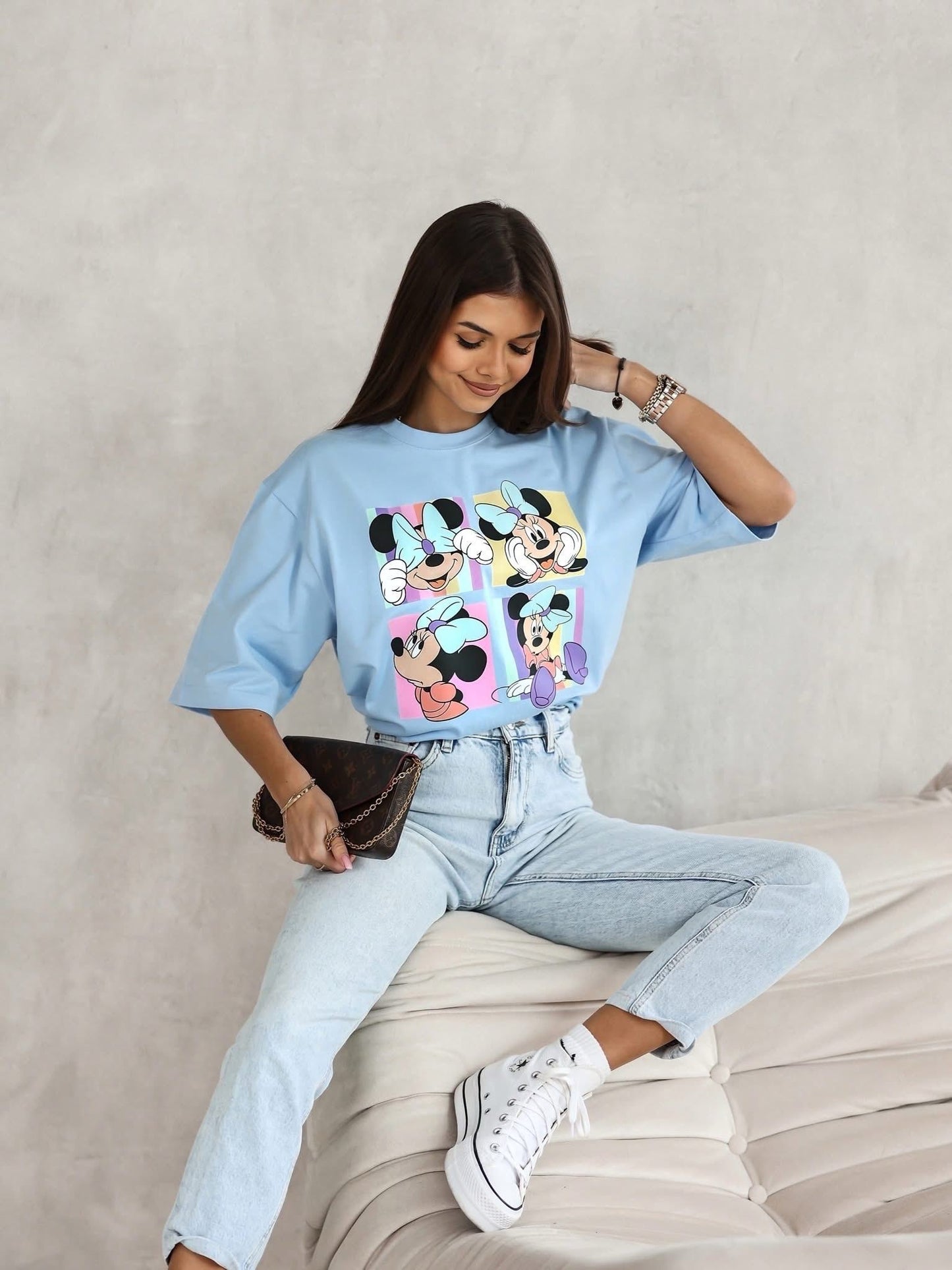 Tricou Minnie Mood Oversize