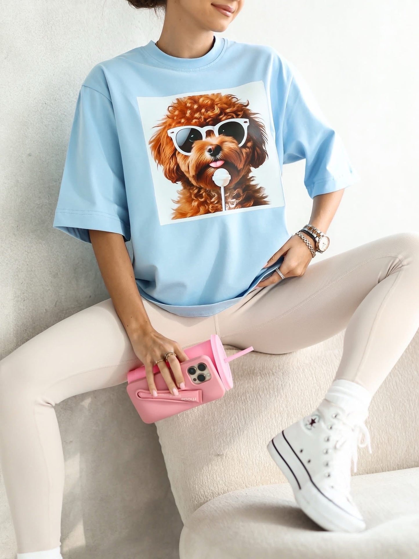 Tricou Cool Pup supradimensionat