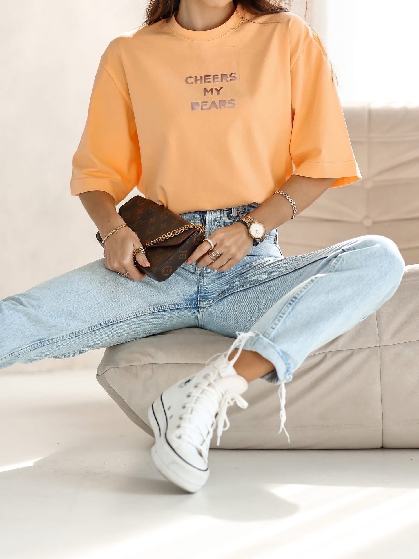 Tricou Cheers Tee supradimensionat