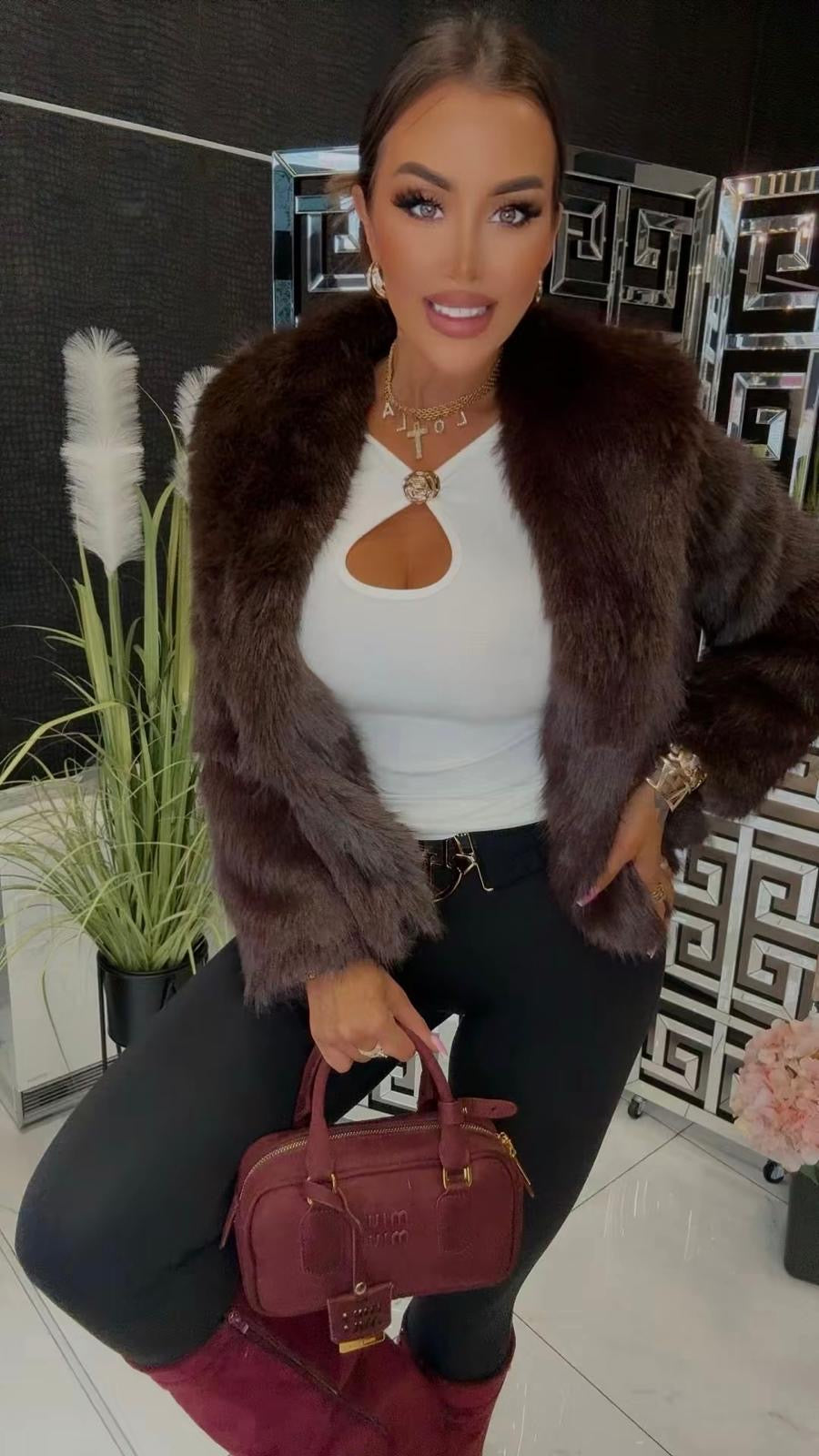 Lola Bianka szőrme kabát