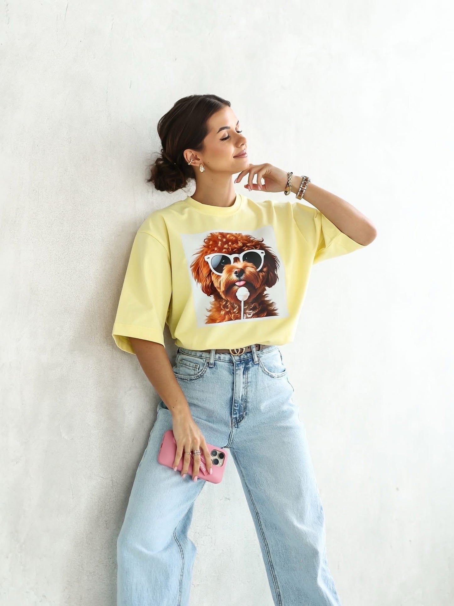 Tricou Cool Pup supradimensionat