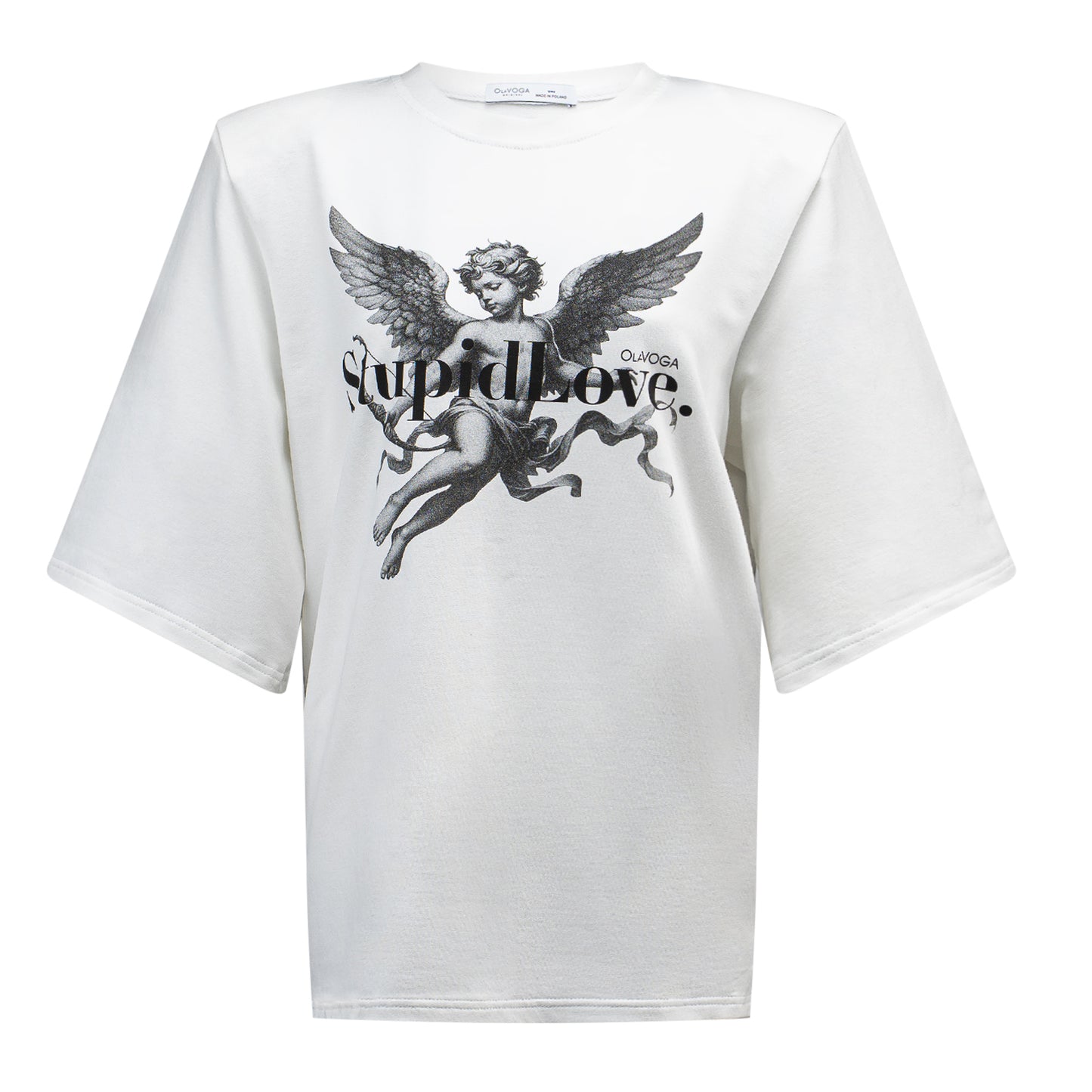 Tricou verde măsliniu cu mușchi de pădure