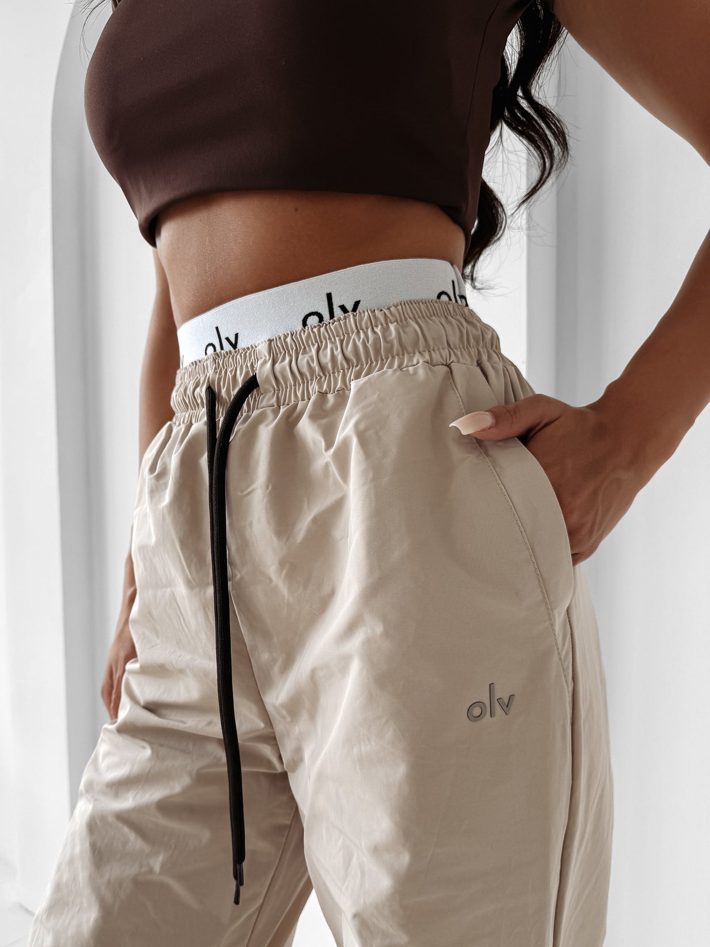 Pantaloni oliv RAINY DAY