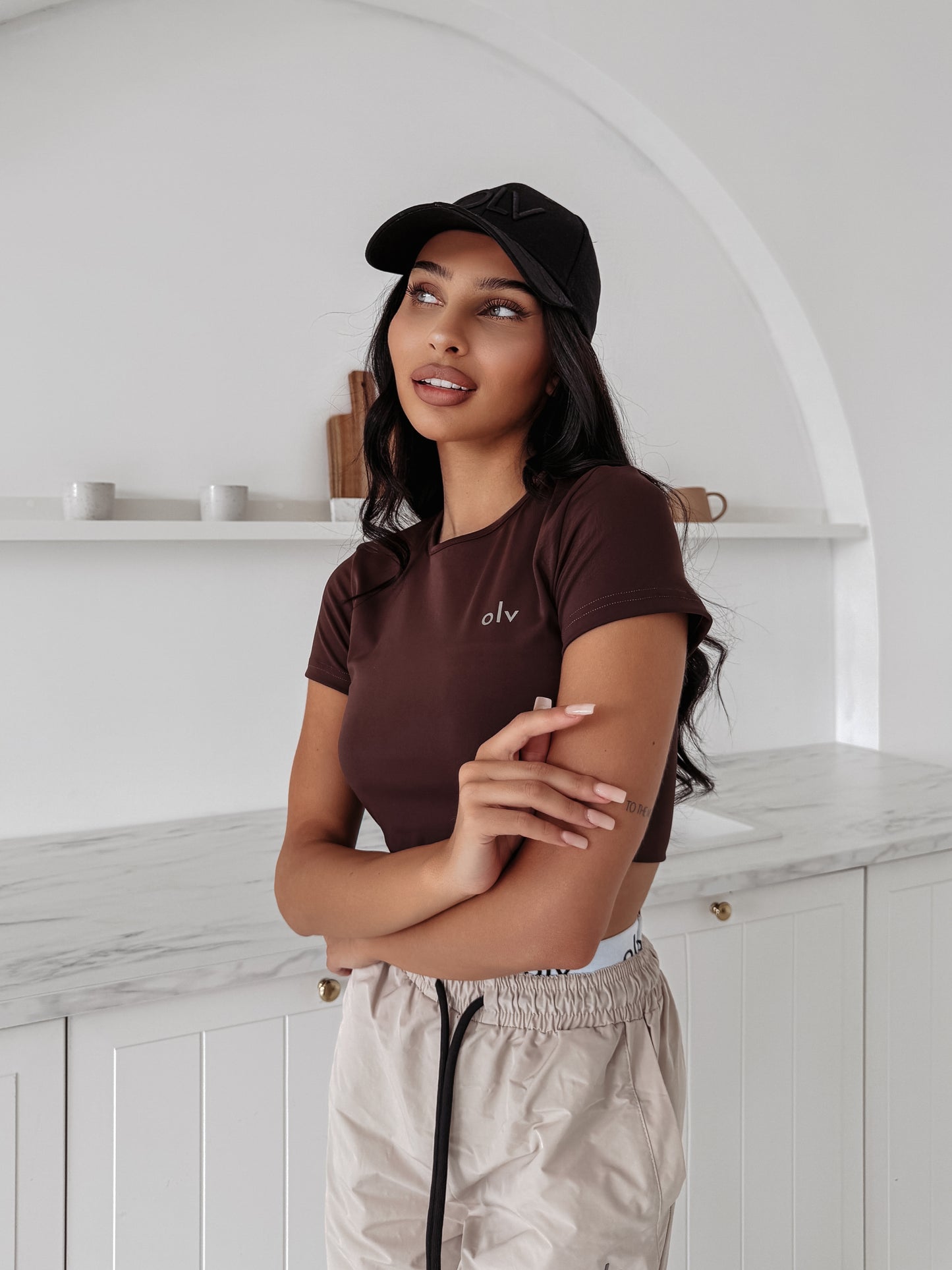 Tricou MUSE BASIC măsliniu