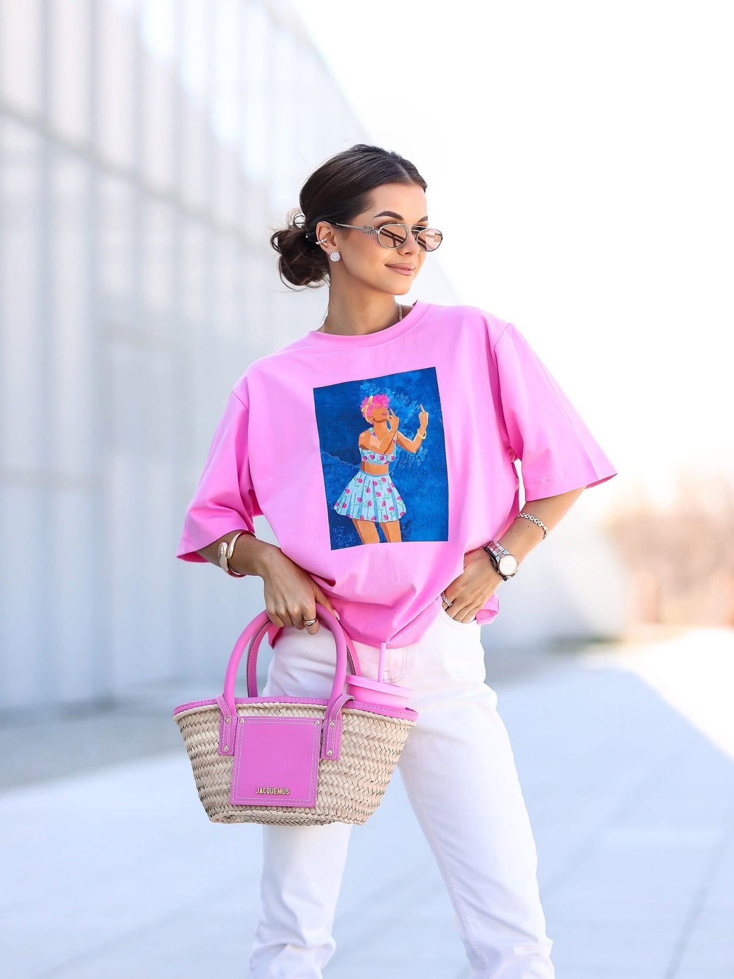 Tricou Tropic Mood Oversize