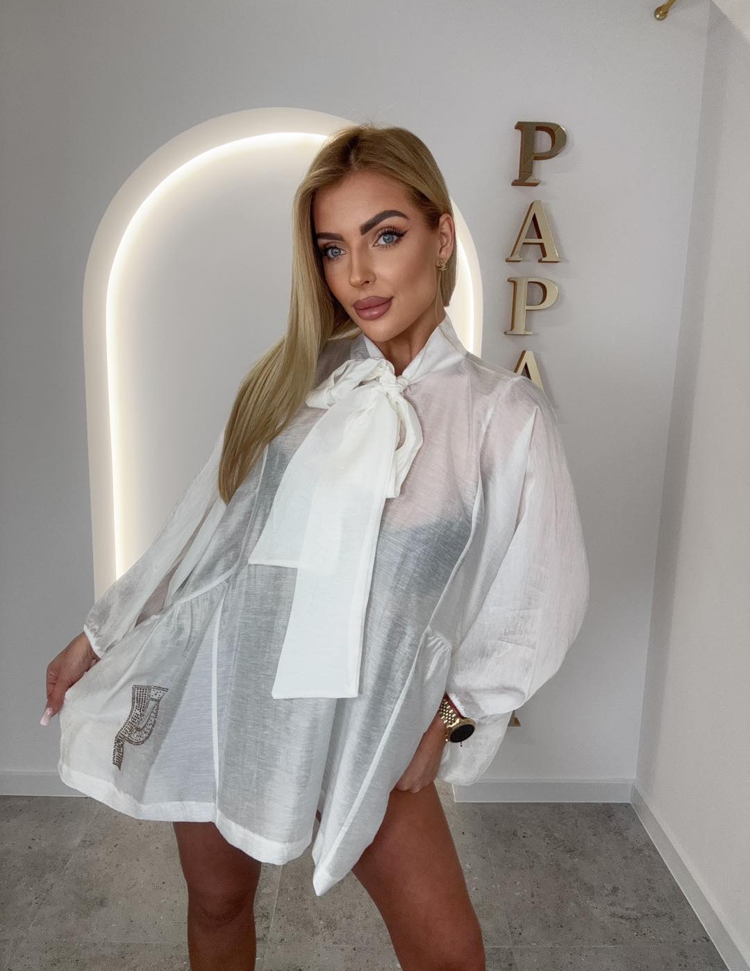 Paparazzi felső OVERSIZE BOW