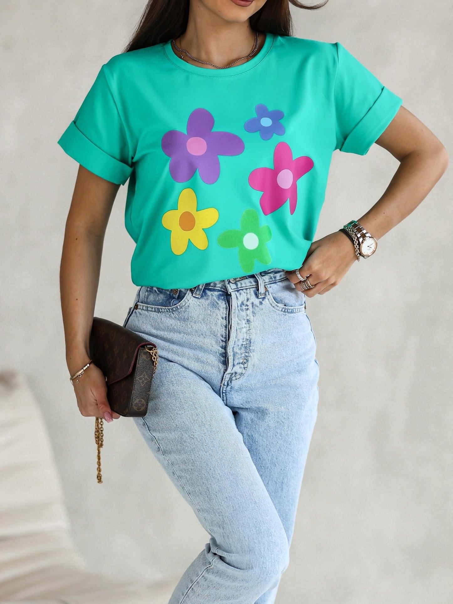 Tricou Groovy Flowers