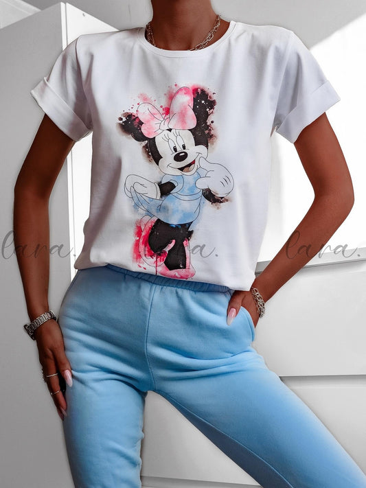 Tricou Minnie fericită