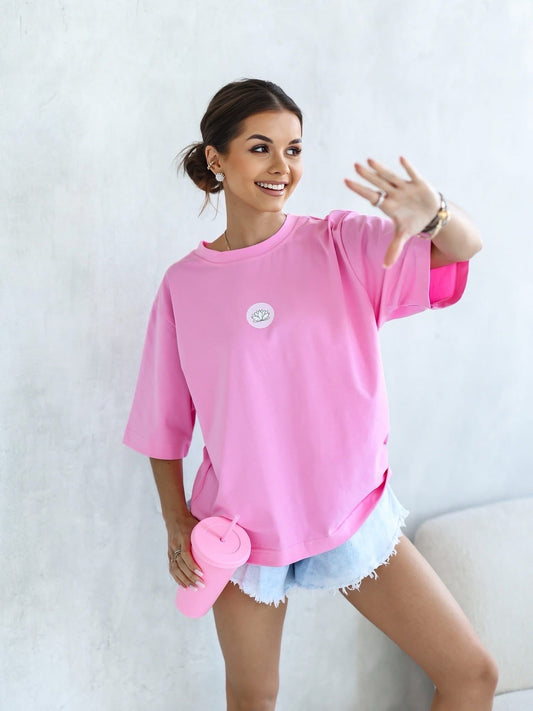 Tricou Lotus Mood Oversize
