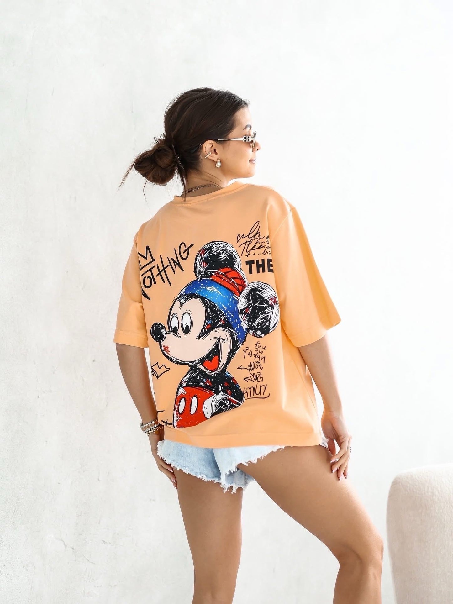 Tricou Street Mickey supradimensionat
