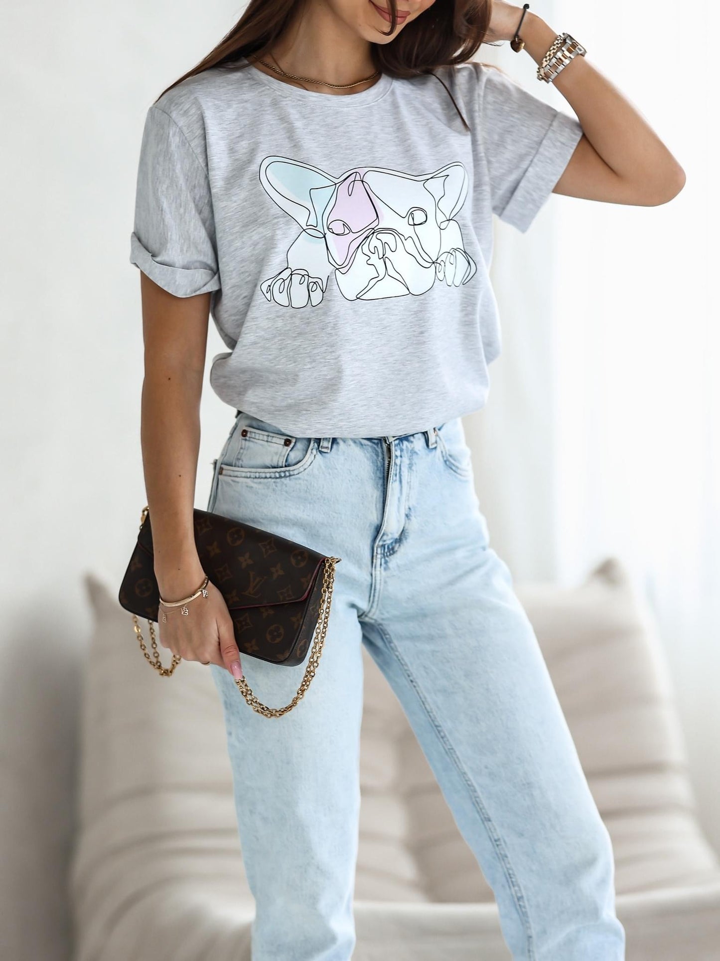 Tricou Frenchie Line