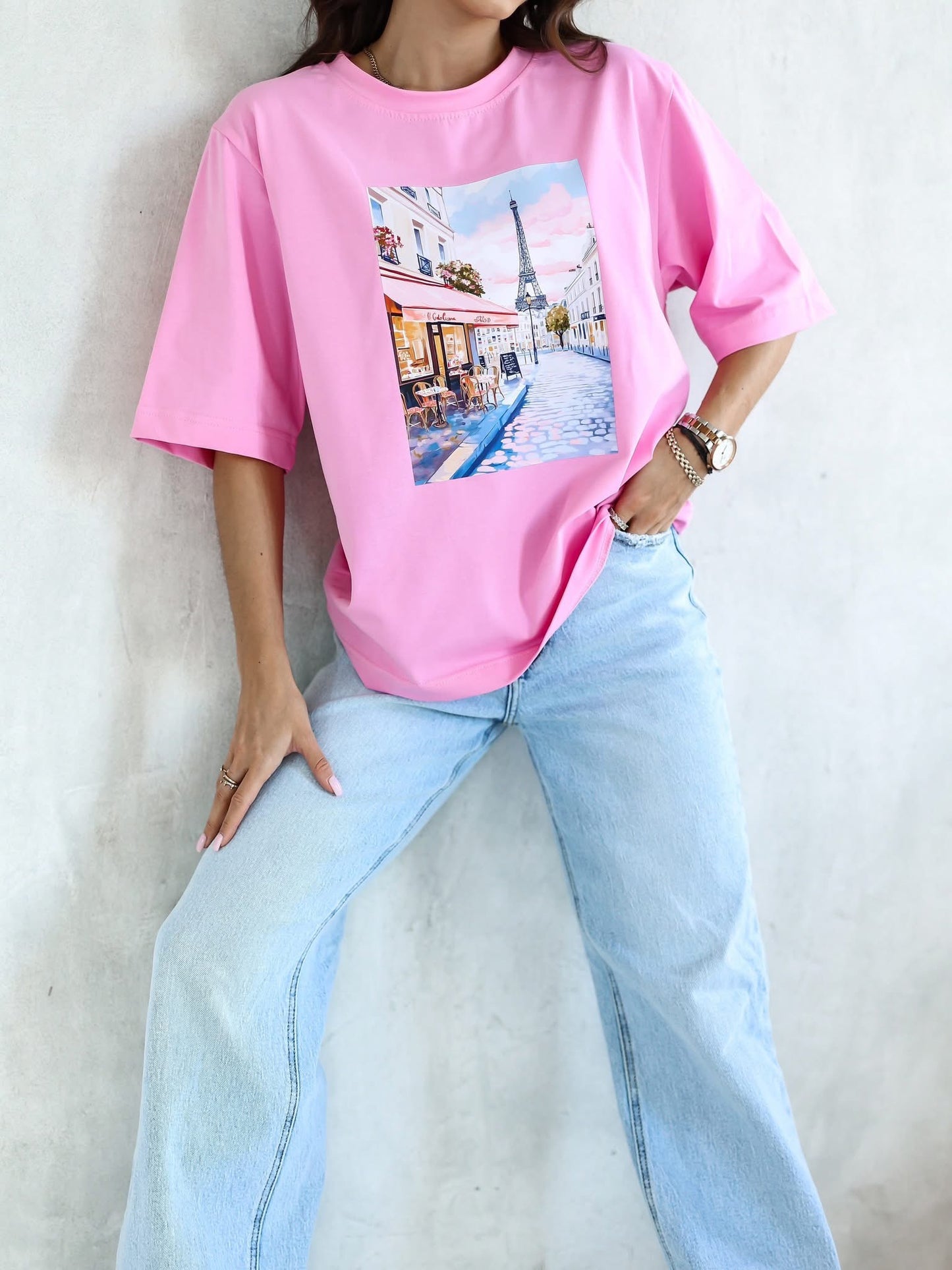 Tricou Paris Café
