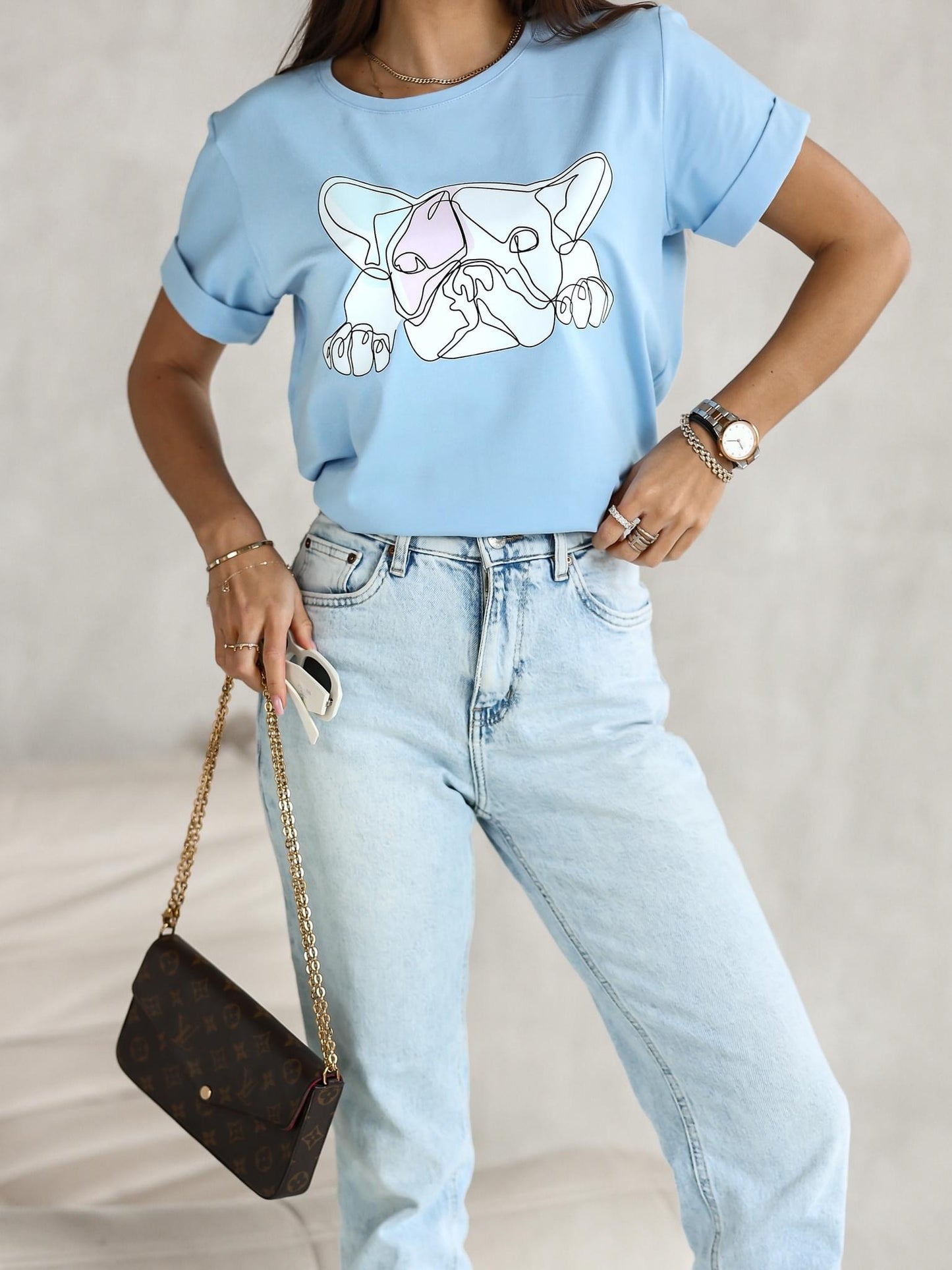 Tricou Frenchie Line