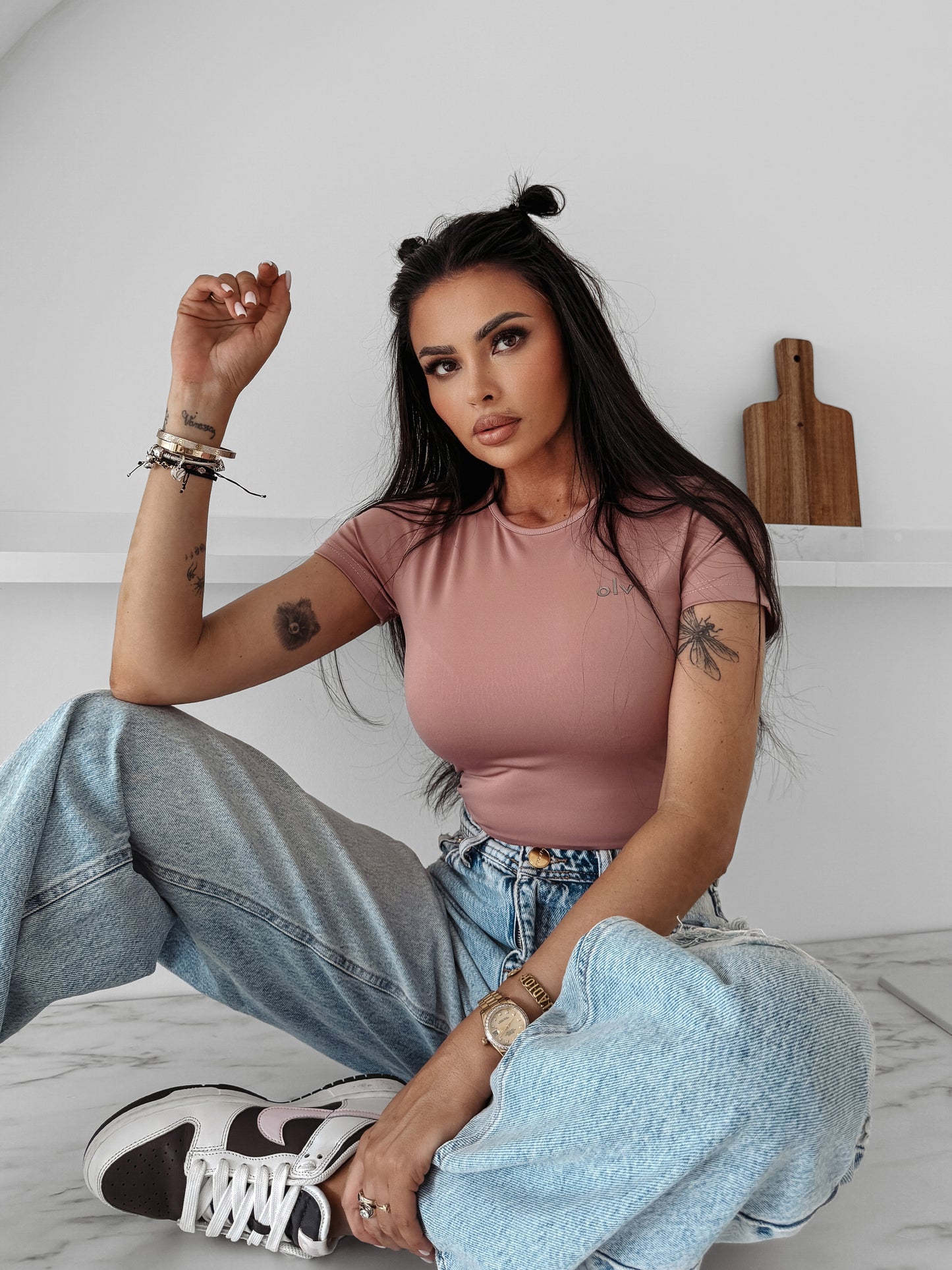 Tricou MUSE BASIC măsliniu