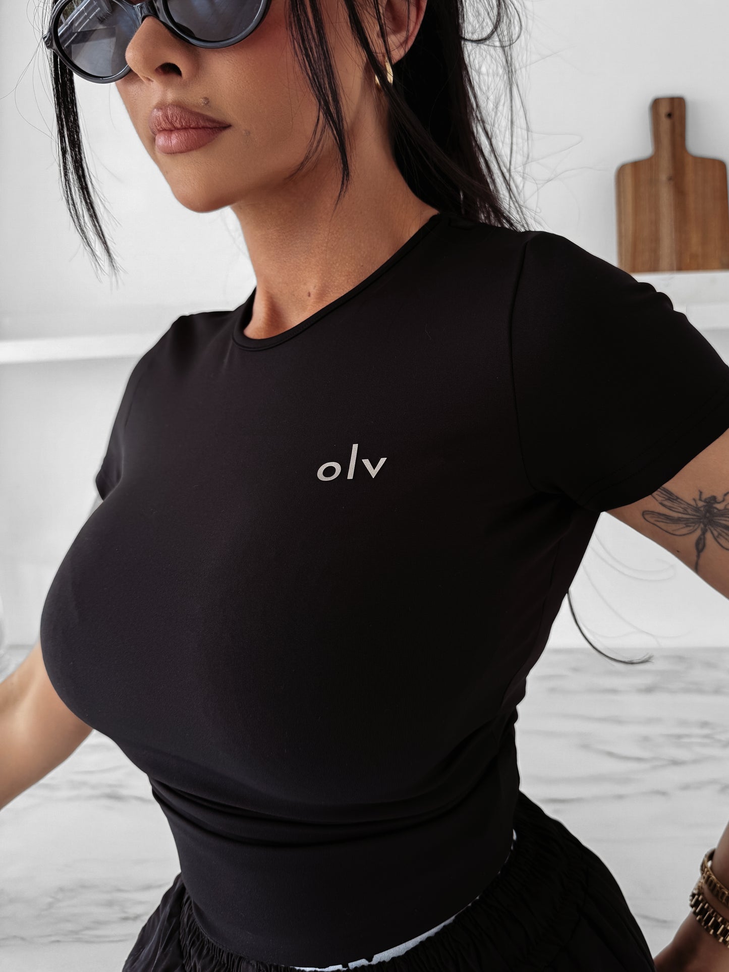 Tricou MUSE BASIC măsliniu